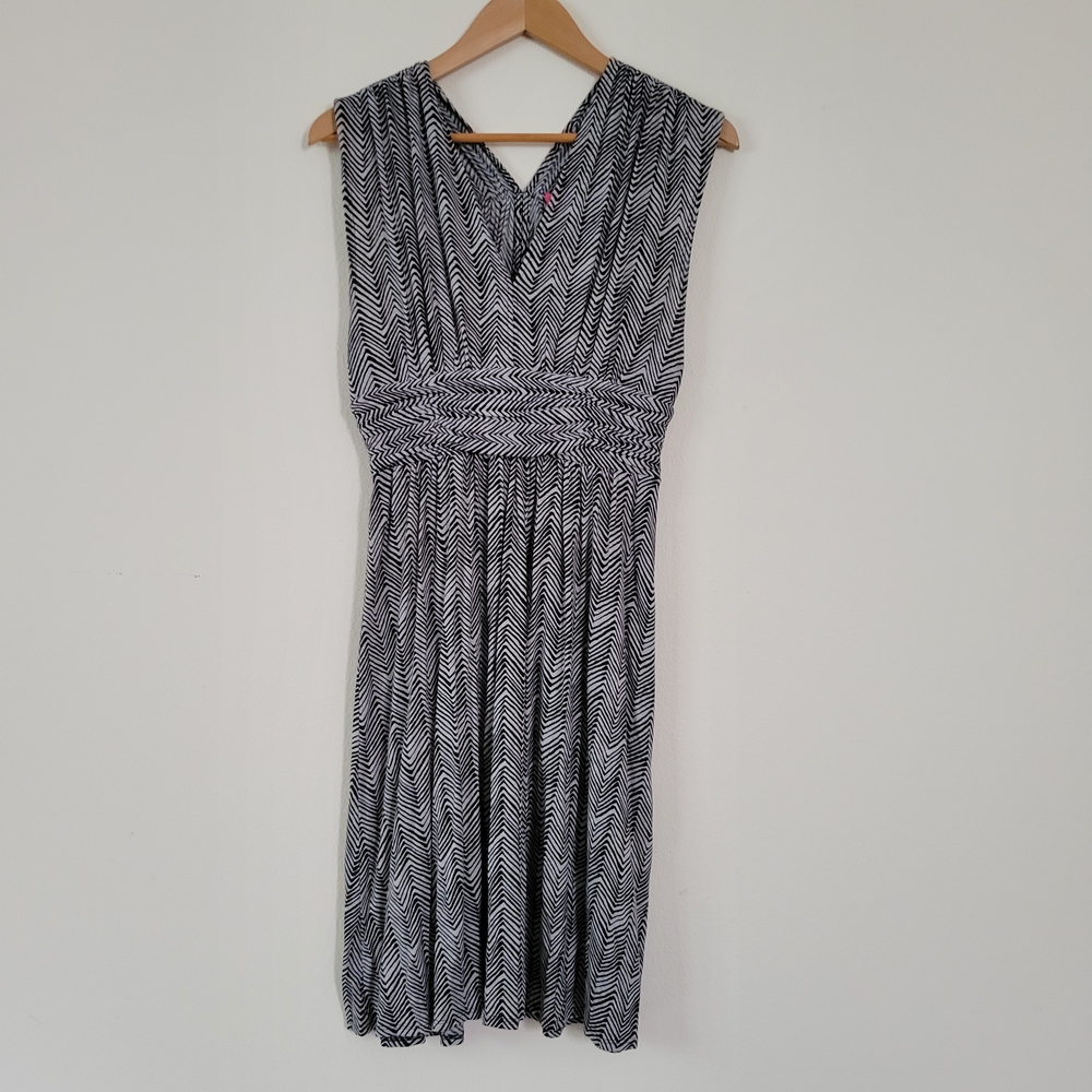 Anthropologie Plenty by Tracy Reese Sleeveless V Neck A Line Dress Size S
